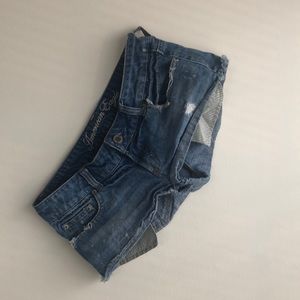 American Eagle destroyed shorts